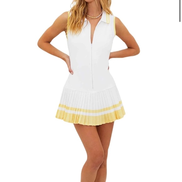 Beach Riot Bria Tennis Dress Large BRAND NEW! - Picture 2 of 9